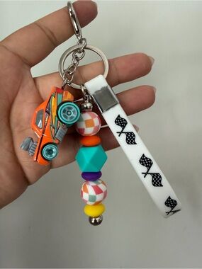 SnotRod Race to Celebrate Keychain - Disney Cars